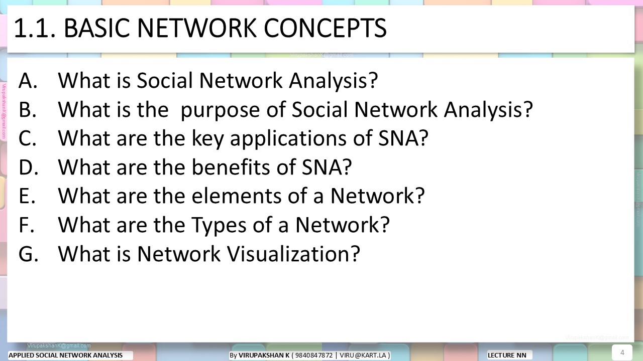 ASNA Lecture 01