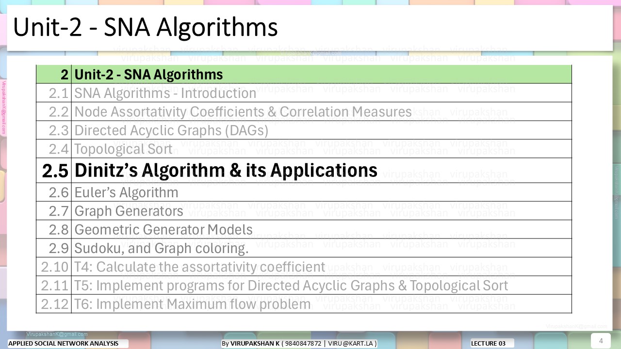 ASNA Lecture 03