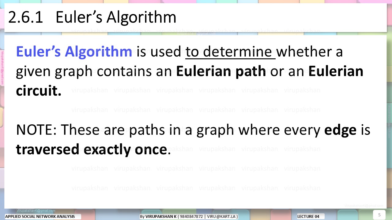 ASNA Lecture 04
