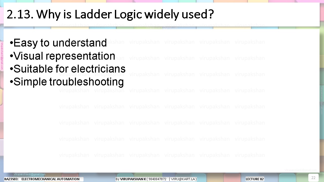 EMA Lecture 02