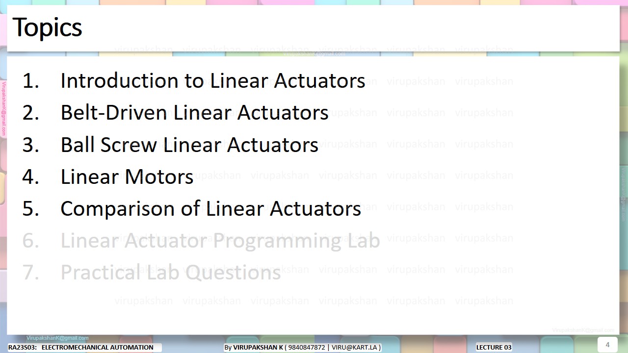 EMA Lecture 03
