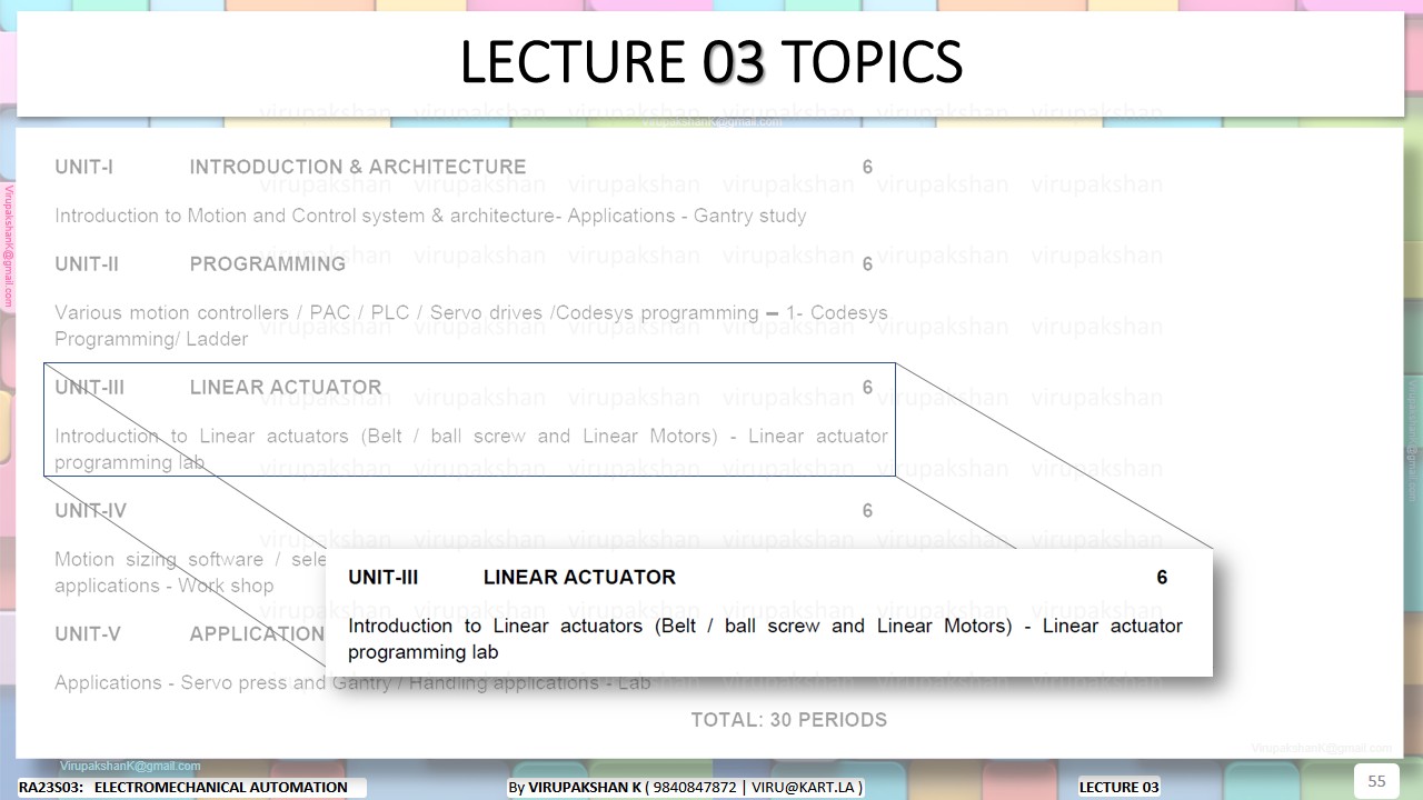 EMA Lecture 03
