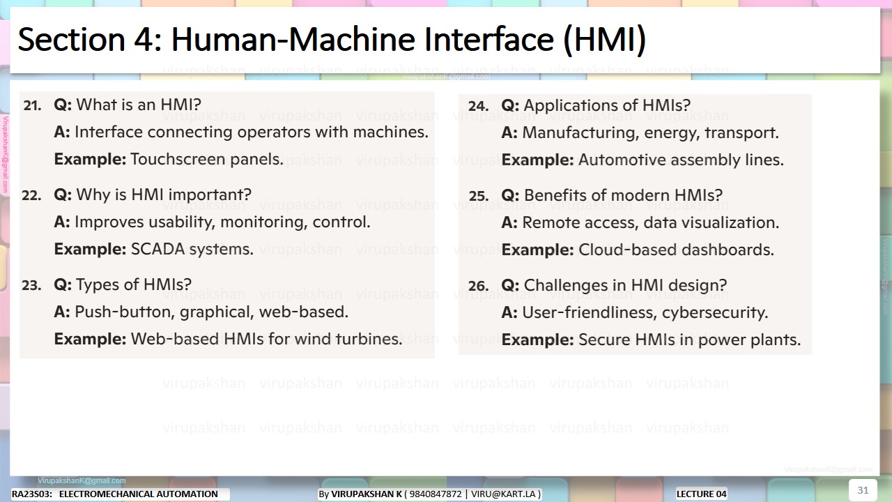 EMA Lecture 04