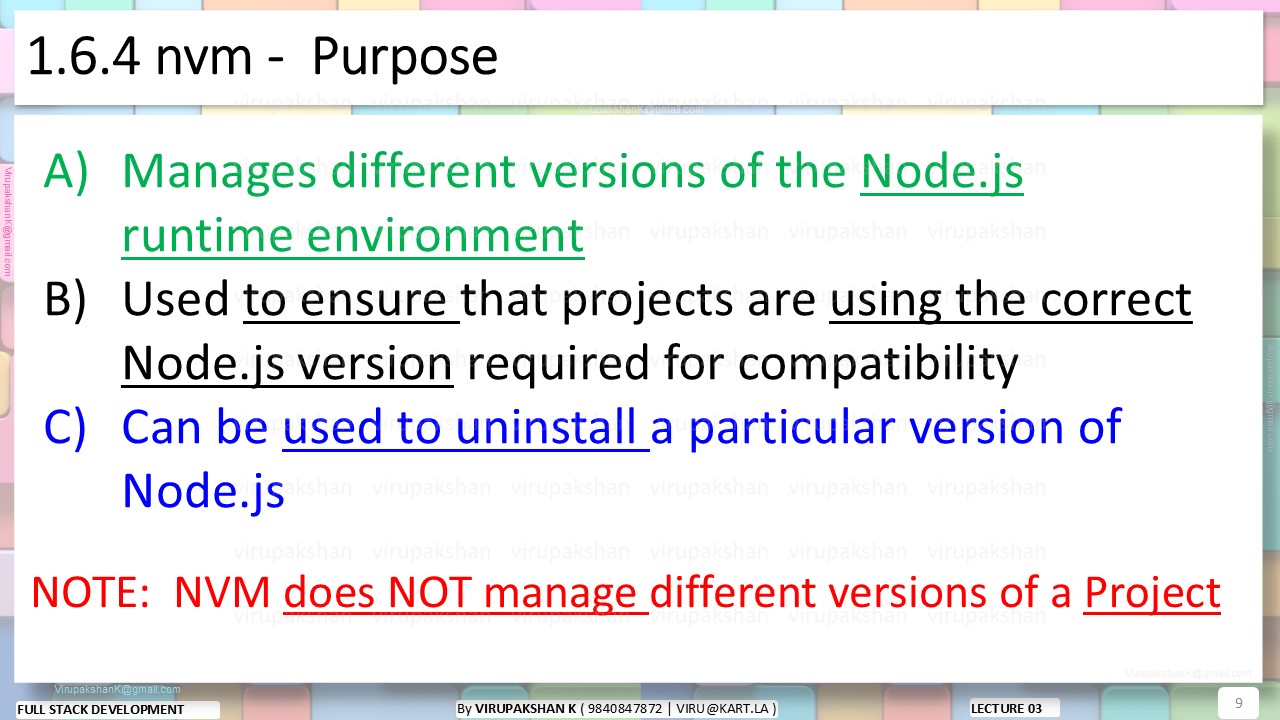FSD Lecture 03