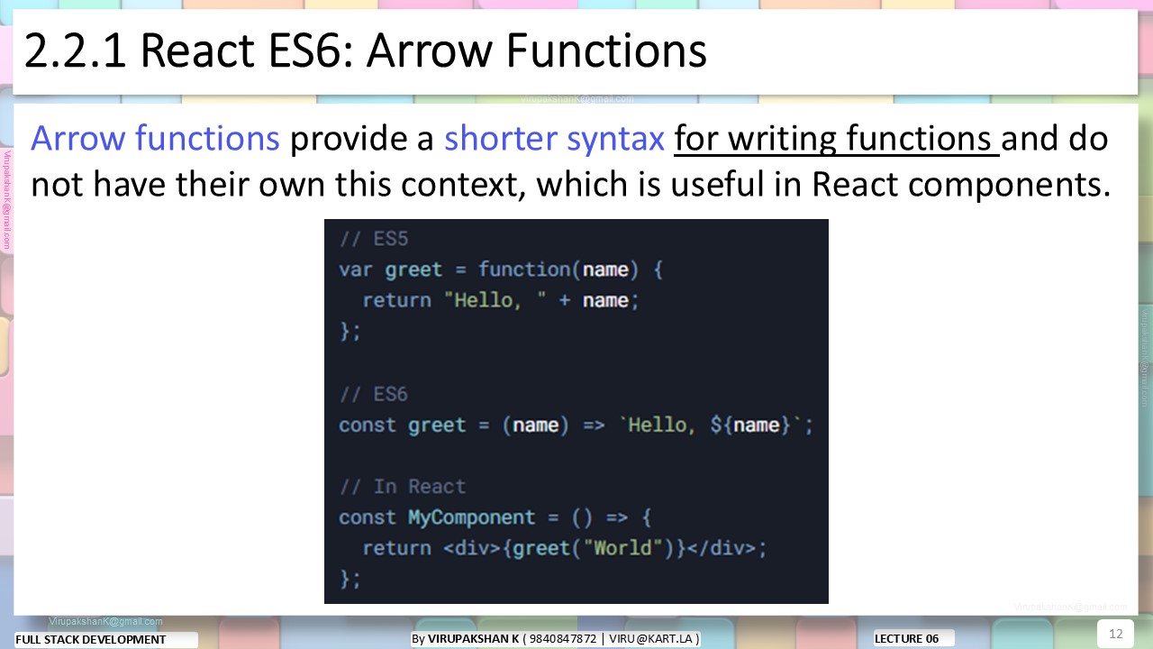 FSD Lecture 06