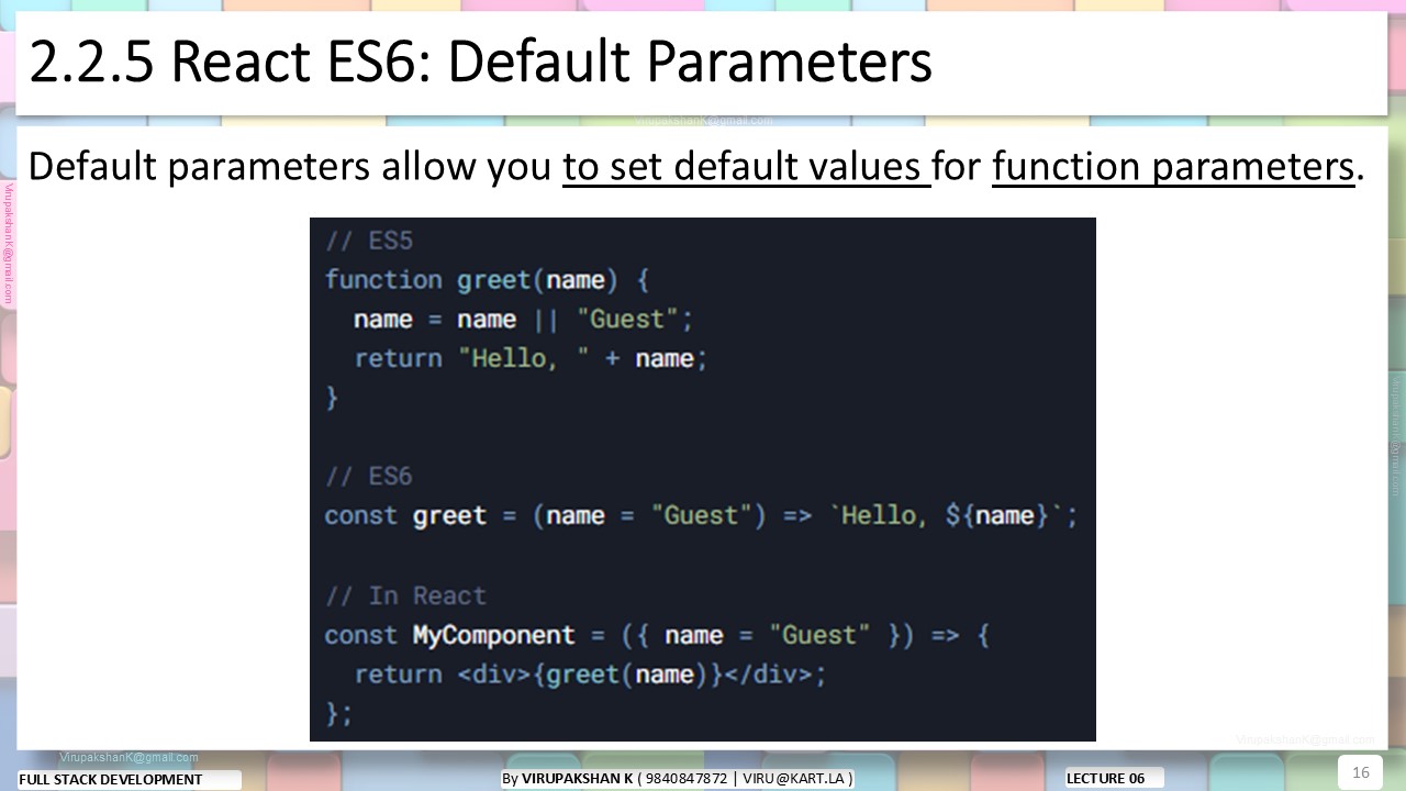 FSD Lecture 06