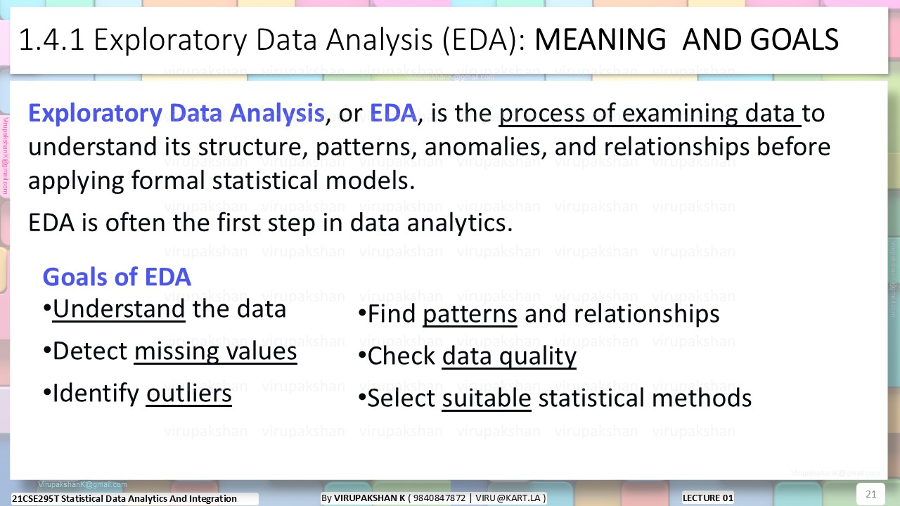 SDAI Lecture 01