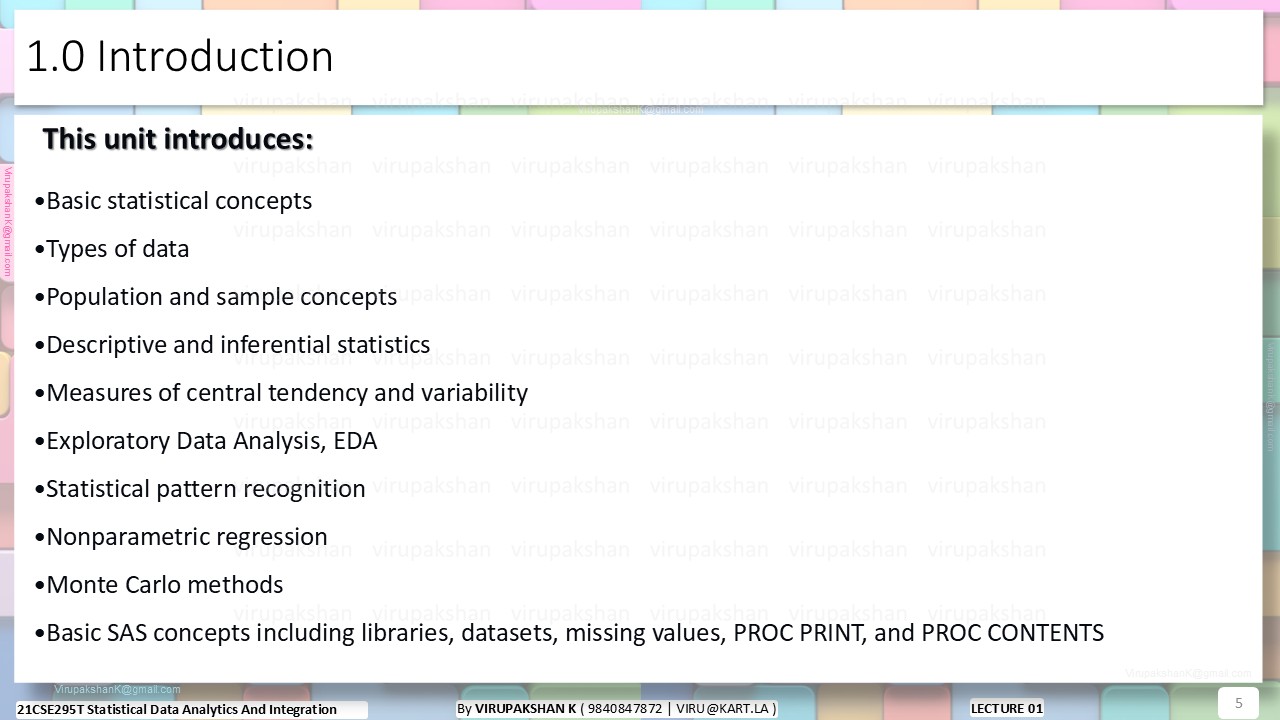 SDAI Lecture 01